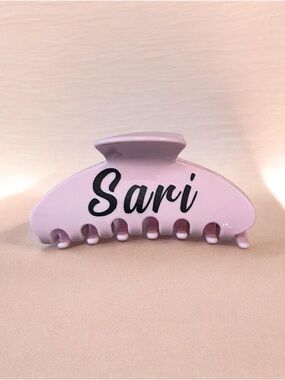 Personalized Claw Clips